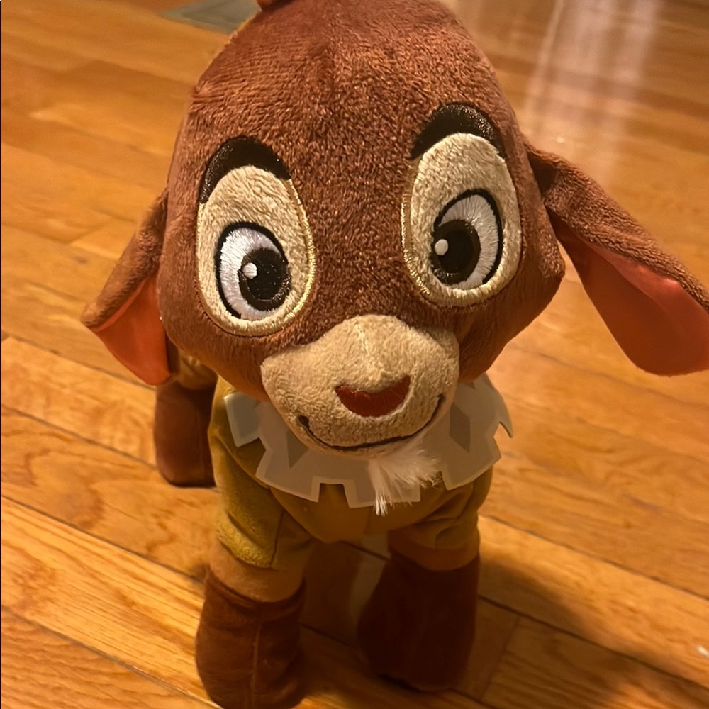 Disney Wish walk and talk Valentino fainting goat Plush Toy